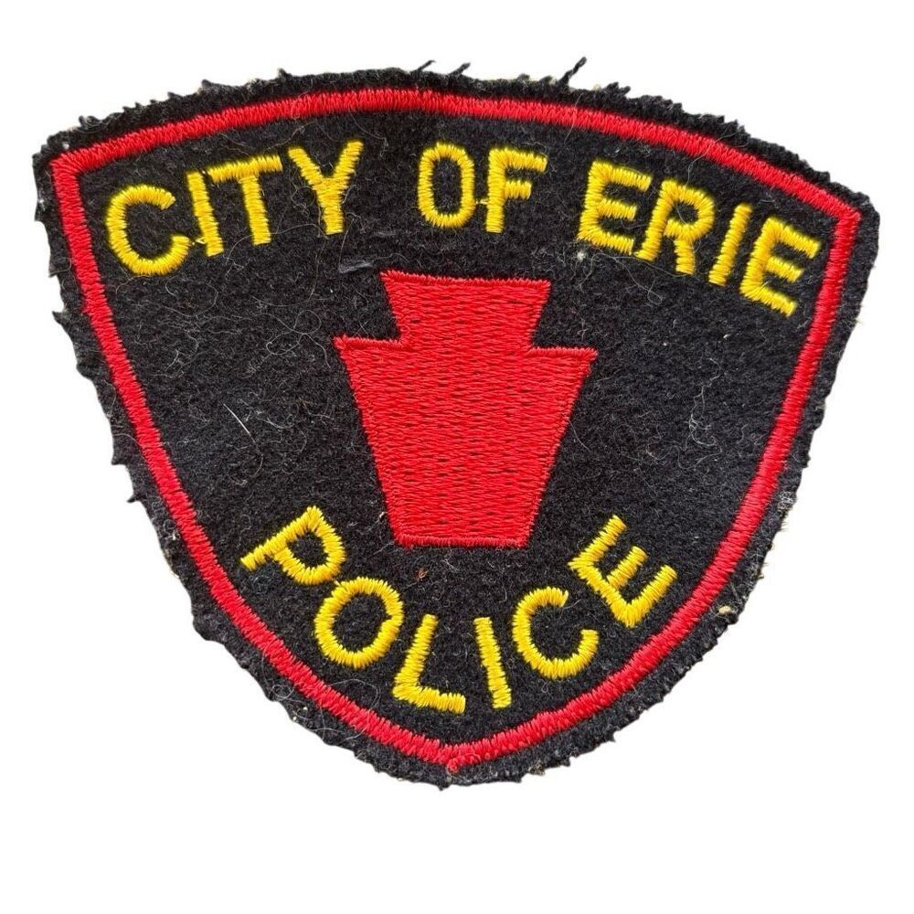City Of Erie Police Uniform Shoulder Patch